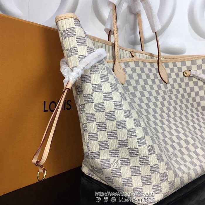 路易威登LV 頂級原單 N41604 極具傳奇色彩 Neverfull手袋 配可脫卸拉鏈手包 手提肩背  YDH2485